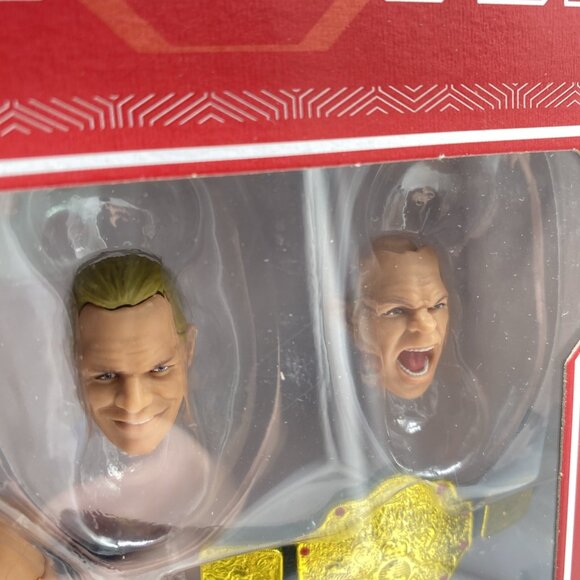 WWE ULTIMATE EDITION Monday Night War Exclusive LEX LUGER Action Figure 2 Belts - Picture 15 of 16